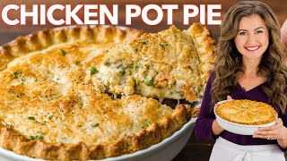 The Best HOMEMADE CHICKEN POT PIE RECIPE I Ever Made [upl. by Oakleil611]