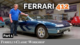 Ferrari 412 The Legacy of a Classic  Tyrrells Classic Workshop [upl. by Yrbua24]