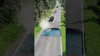 Cars vs Water pit  BeamNGDrive [upl. by Dreda]