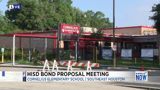 HISD bond proposal meeting set to happen tonight [upl. by Premer]