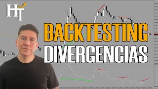 PUSE A PRUEBA si las DIVERGENCIAS funcionan BACKTESTING INDICADOR DE REGALO [upl. by Canada]