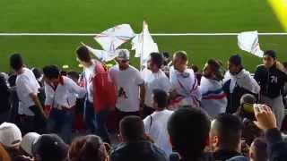 Assyrians dancing bagiye during football game [upl. by Akisey]