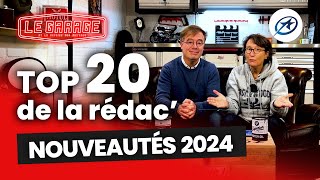 TOP 20 nouveautés moto 2024 [upl. by Ynnej]