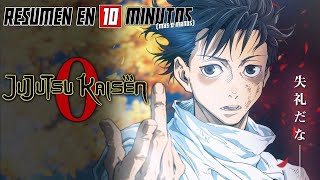 🔷 Jujutsu Kaisen 0  Resumen en 10 Minutos más o menos [upl. by Itsirc]