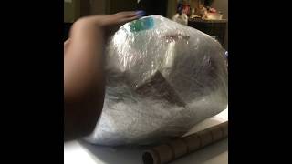 Making DIY Saran Wrap Gag Gift Ball Party Game Idea for Baby Shower Birthdays Prizes [upl. by Aes]