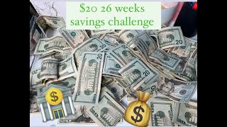 20 26 week savings challenge UPDATE l DECISION MADE [upl. by Ahsiruam139]