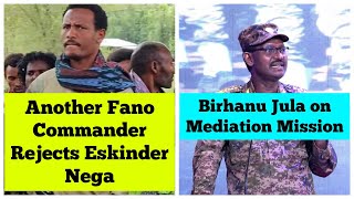 Another Fano Commander Rejects Eskinder Nega  General Birhanu Jula on Mediation Mission [upl. by Aramot505]