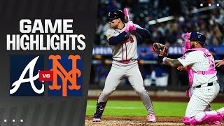 Braves vs Mets Game Highlights 51224  MLB Highlights [upl. by Ecirtnuahs979]