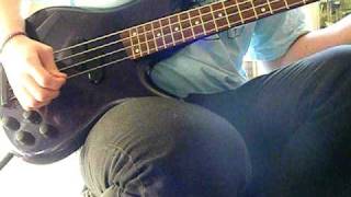 The Flaming lips it overtakes me Aka Becks advert bass cover [upl. by Arocet465]