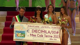 Miss Terme Colà 2023 FINALE [upl. by Zurkow]