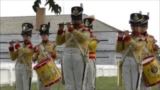 Fort York Fifes amp Drums Fort George Muster 2016 [upl. by Waylin94]