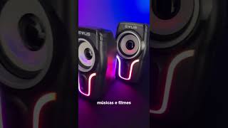 caixa de som color wave caixadesom rgb som gamer gaming jogo gamerbrasil pcgamers gamerpc [upl. by Till327]