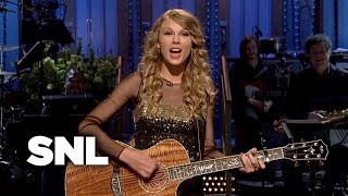 Taylor Swift Monologue Song  SNL [upl. by Eneryt880]