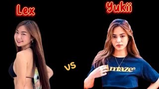 YUKIIITAKAHASHI vs LEX TIKTOK BATTLE CHALLENGEpart1 [upl. by Arykat]