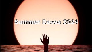 Summer Davos 2024 Epstein News Too [upl. by Gnuhc]