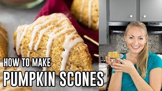 How to Make Pumpkin Scones [upl. by Ecineg]