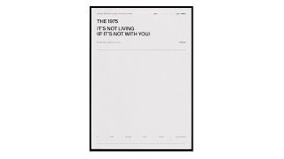 The 1975  Its Not Living If Its Not With You Lyrics [upl. by Rafaela688]