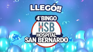 En Vivo 4° Bingo del Hospital San Bernardo [upl. by Otreblada]