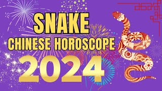 Snake Chinese Horoscope 2024 Predictions  Ziggy Natural [upl. by Aleicarg601]