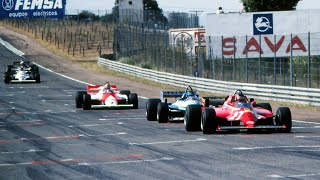 F1 1981 🇪🇸 Spain Race  Gilles Villeneuves 6th final win 2nd closest finish ever [upl. by Rankin]