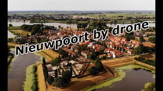 Fortified City Nieuwpoort by drone  DanielvanderNeut [upl. by Ydde114]