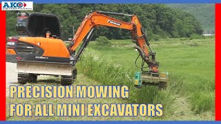 Unmatched Power amp Precision  ExcavatorMounted Flail Mower [upl. by Ayotna844]