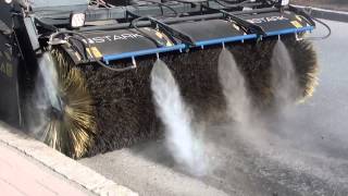 DYNASET HPWDUST  Street cleaning without dust emissions [upl. by Lorant91]