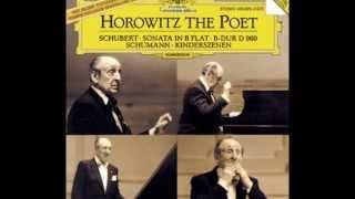 Horowitz plays Schubert  Sonata in B flat major I D 960 [upl. by Skelly939]