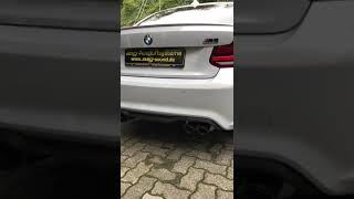 Sportauspuff BMW M2 Competition asgsound V1V3 [upl. by Oilenroc88]