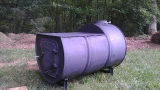 The DIY 55 Gal Cook Top Woodstove  Pt 1 [upl. by Meg]