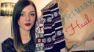 PRIMARK HAUL  Winter  November 2013 [upl. by Grimonia69]