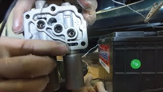 How to Clean Transmission Linear Solenoid 2000 Honda Odyssey [upl. by Reich]