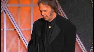 Neil Young Inducts Paul McCartney into the Rock amp Roll Hall of Fame  1999 Induction [upl. by West161]