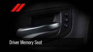 Driver Memory Seat  How To  2019 Dodge Charger [upl. by Artima]