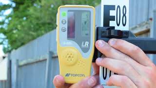 Topcon LS 80L Lasermottagare [upl. by Eihcra]