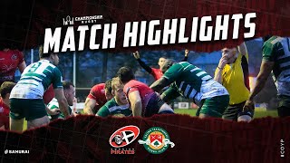 Cornish Pirates v Ealing Trailfinders TRYlights 2324 [upl. by Nahguav]