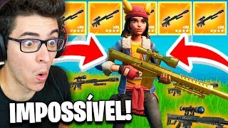 MITEI VENCI USANDO SOMENTE SNIPER PESADA NO FORTNITE [upl. by Aneloaup]