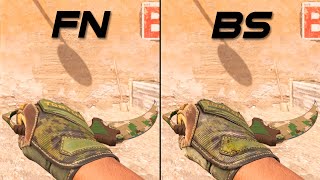 CS2 Specialist Gloves  Forest DDPAT  Skin showcase all floats 4K60FPS [upl. by Polito]