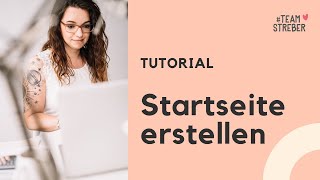 Elementor Startseite Erstellen 2021 [upl. by Yralam353]