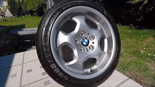 BMW M3 E36 gets SHINY refurbished wheels 😍 [upl. by Loretta]