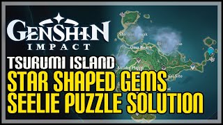 Star Shaped Gems Electro Seelie Puzzle Solution Genshin Impact [upl. by Asirralc]