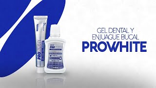 Gel Dental y Enjuague Bucal PROWHITE  Hinode Emprende [upl. by Monk]