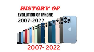 History of iphone from 2007 to 2023  price Storage RAM ROM iphone [upl. by Starlin]