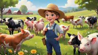 quot🐷 Old Macdonald Had a Farm Remix 🚜 Fun Nursery Rhymes for Kids 🎶quot [upl. by Pickett]