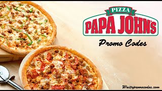 papa johns promo codes 50 off entire meal [upl. by Yerdua]