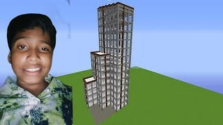 I Made skyscraper in MinecraftMINCRAFT [upl. by Kramnhoj]