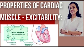 Properties of cardiac muscle  Excitability [upl. by Ikeda]