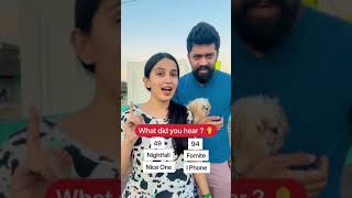 What did u hear  Ungaluku enna keakudhu 😂😂🔥 vivekjadoo deepikavivek shorts [upl. by Atteve202]