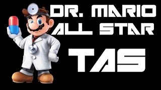 SSBM TAS Dr Mario All Star Mode Very Hard No Damage [upl. by Niai]