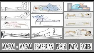 MACAMMACAM PEMBERIAN POSISI PADA PASIEN [upl. by Ogden440]